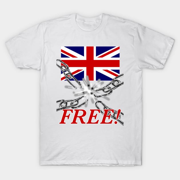 Britain Unchained T-Shirt by davidroland